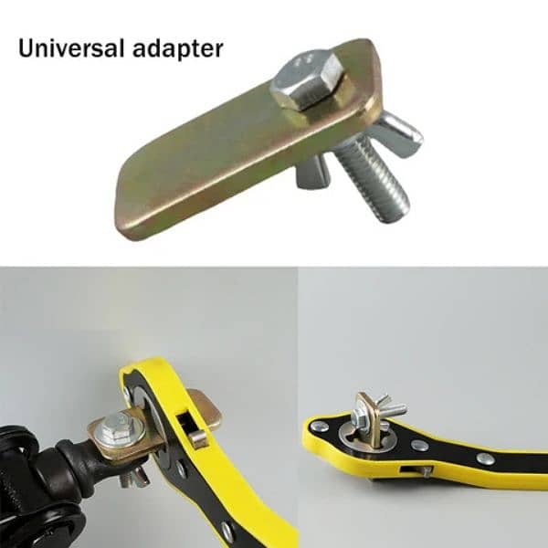 Automobile Tyre Ratchet Wrench with Adapter ( Jack not Included) 0