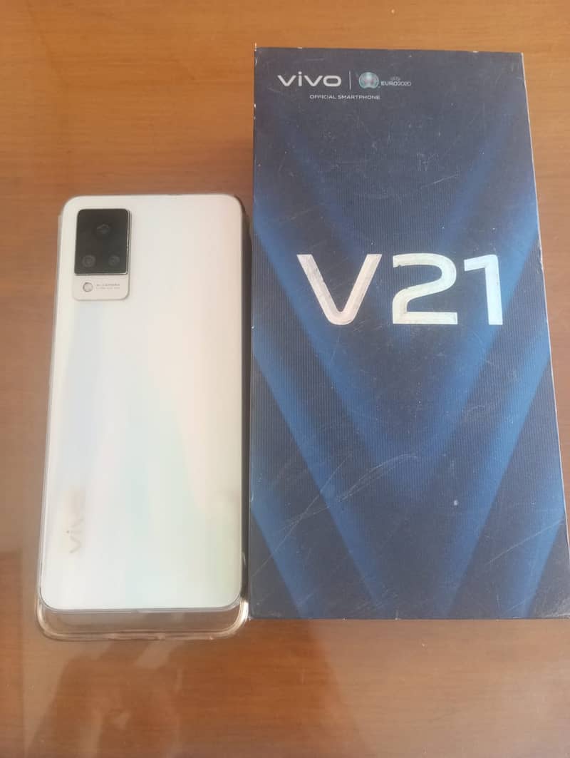 Vivo V21 8+4/128 with Box Charger 2