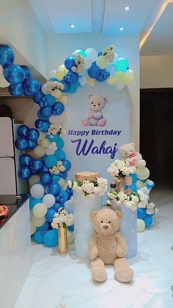 Event Planners, Birthday decorations, flower & light decor, funfairs 13