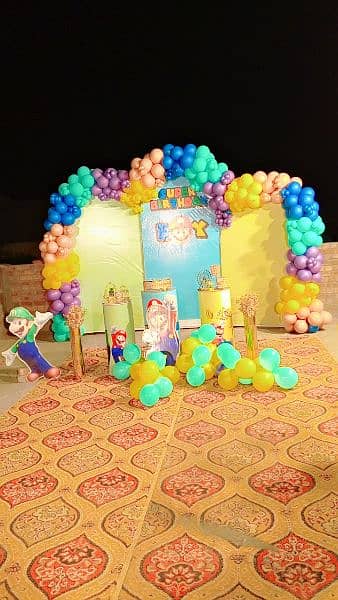 Event Planners, Birthday decorations, flower & light decor, funfairs 4