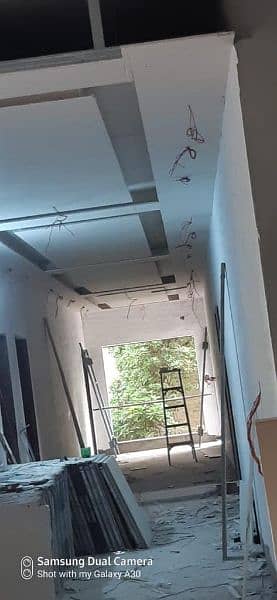 Drywall, gypsum board ceiling, Dampa ceiling 2