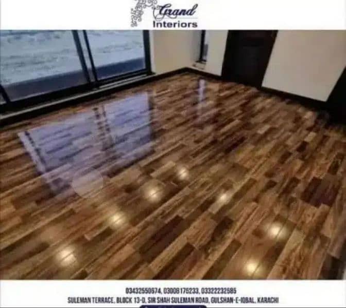 Vinyl flooring wooden flooring laminated pvc spc floor wood floors 1