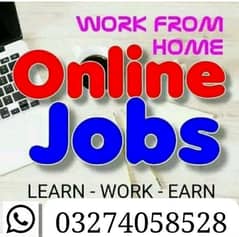 Need Male and Female staff for online work and office work