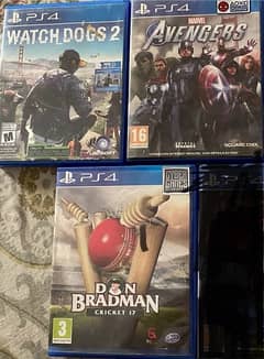 3 ps4 disks for sale