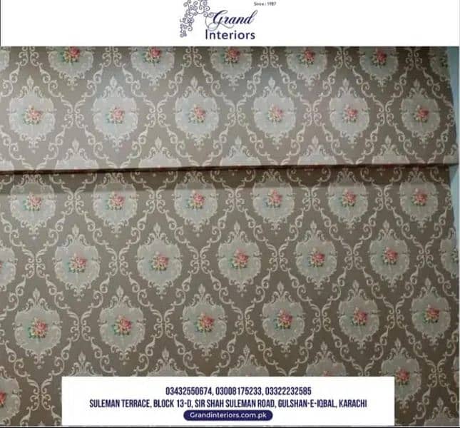 Wallpapers wall morals wall panels wpvc panels by Grand interiors 1