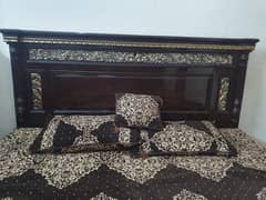 chinyoti wood bedset real