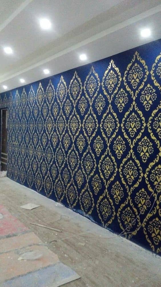 Rock Wall/Sticko/Grace Wall/Wall paper/Grace Wall/Paint Services 13