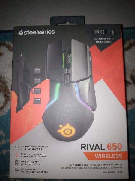 Steel series RIVAL 650 WIRELESS 0