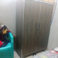 wooden wardrobe