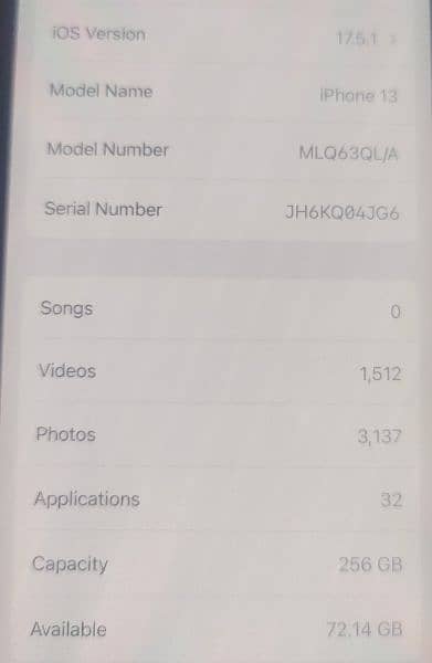 Iphone 13 Non PTA Sim Working Ho Gye Hei  E-sim Non Active 5