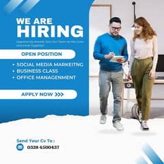 need staff for online working male and female