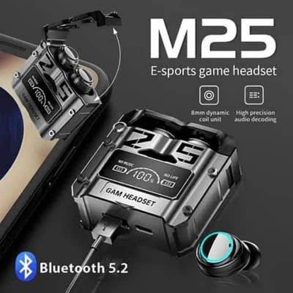 M25 gaming earbuds 3