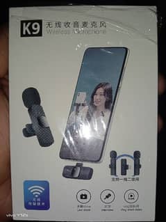 K9 new wireless microphone 2 in 1 0