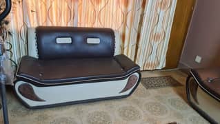 7 seater leather sofa