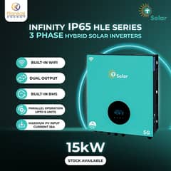 Tesla Infinity HLE Twin 15,30Kw Three Phase Inverter Dual Output Wifi