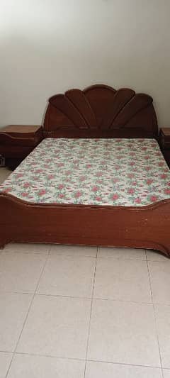 Bed set with new Mattress