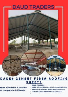 Fiber cement corrugated sheet/dairy farm/ factories shed