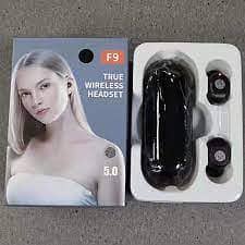 F9-5C TWS LED Digital Display Bluetooth 5.0 Wireless Earphones Sports 7