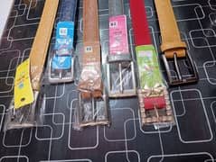 BELTS FOR LADIES WITH MATELIC BUCKLE