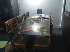 Dinning Table with 6 chairs