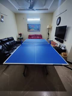 Full size table tennis table