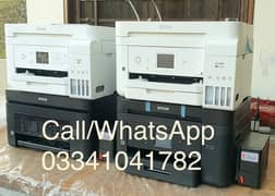 Epson Color B/W Printer 3 in 1 Wifi Scanner Photocopier All in One