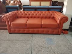Chesterfield 5 seater sofa Imported/wooden poshish sofa