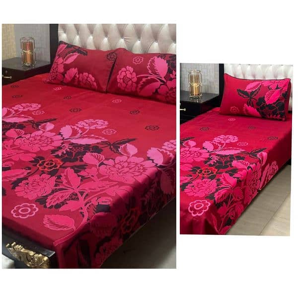 bedsheet / cotton bedsheet / crystal bedsheet / bedsheet for sale 12