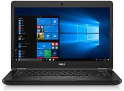 Dell 5480 Core i5 6th generation Ram 8gb and ssd 256