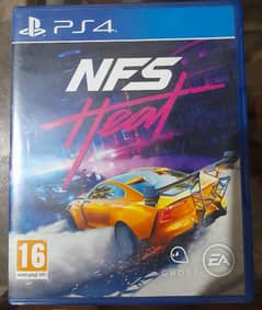 NEED FOR SPEED HEAT CD FOR PS4   ALMOST NEW ONLY TOW TIMES USED