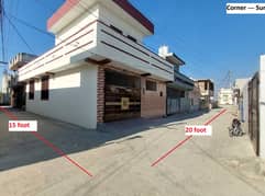 Beautiful 6 Marla Corner Sunface House for Sale in Model Town Taxila