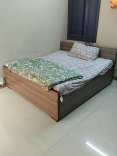 Bed and Wardrobe Set