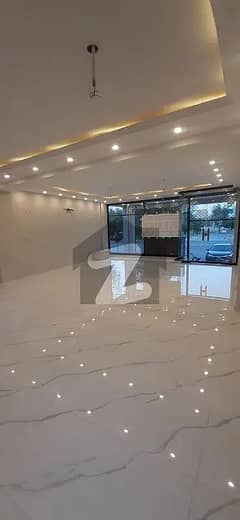 5.6 Mrala Ground Floor +1st Floor and Basement For Rent in Bahria Town Lahore