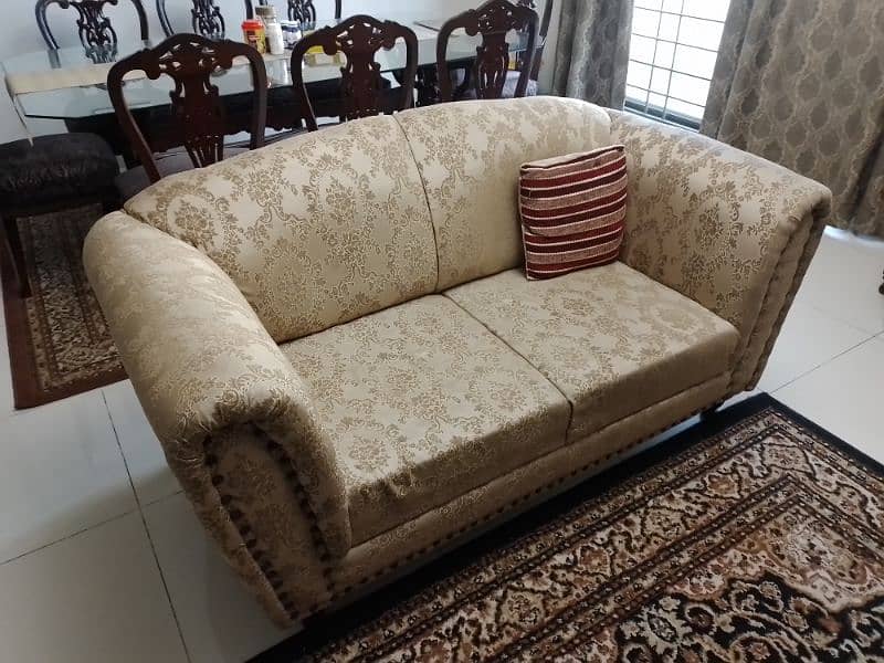 Sofa set with dewan 1