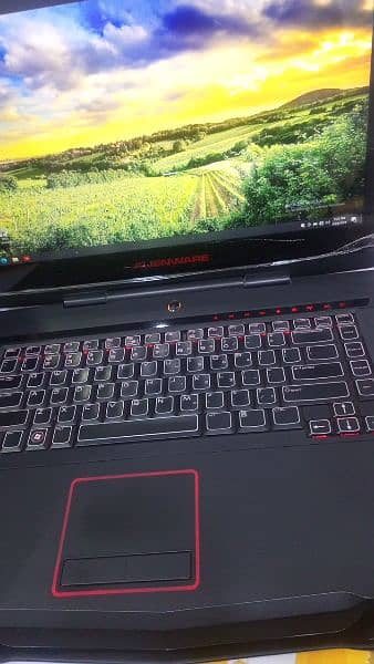 AlienWare RGB gaming laptop 0
