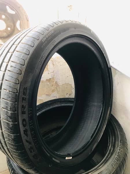 original Pirelli 18 inches tyres 5