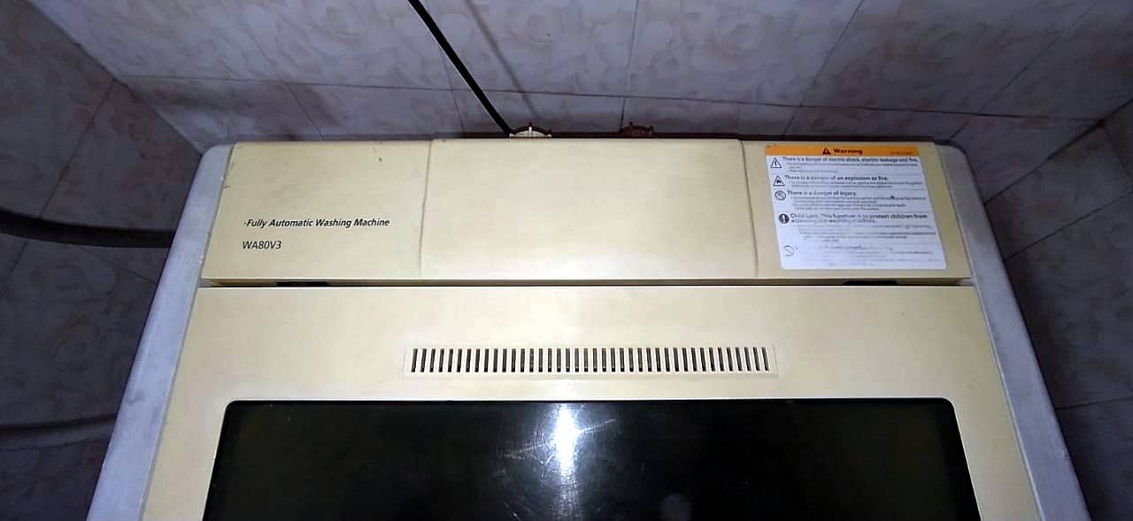 kheraab  Samsung automatic washing machine 8Kg capacity 1
