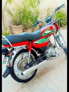 Honda CD 70 2022 in good condition for sale