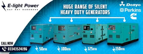 DENYO Generators available for Rent & Purchase 0