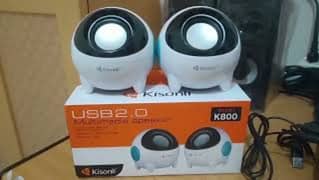 Kisnoly USB 2.0 Speakers Model: K800 0