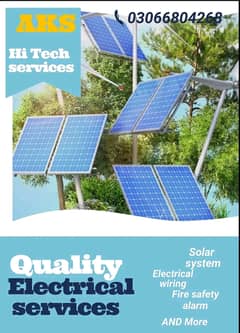 Comprehensive Electrical Services: Solar System Solutions and Expert