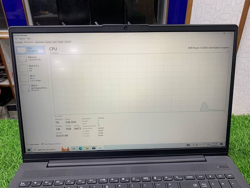 Lenovo Ideapad Ryzen 5 5500U 2GB Dedicated Graphic 12