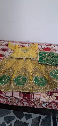 mehndi dress