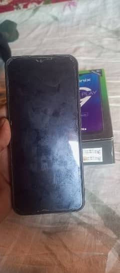 infinix hot 9 play 4/64 with box