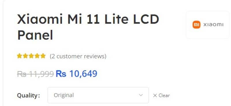 Mi 11 lite (fingerprint, touch, battery not working) read description 3