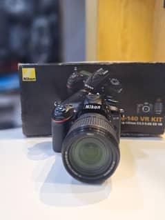 Nikon D7200 with 18-140mm