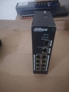 dahua 8port  poe sw