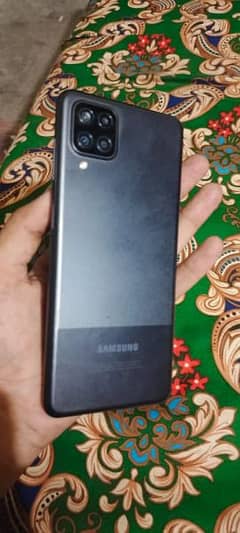 Samsung A12 4gb128gb exchange and sale