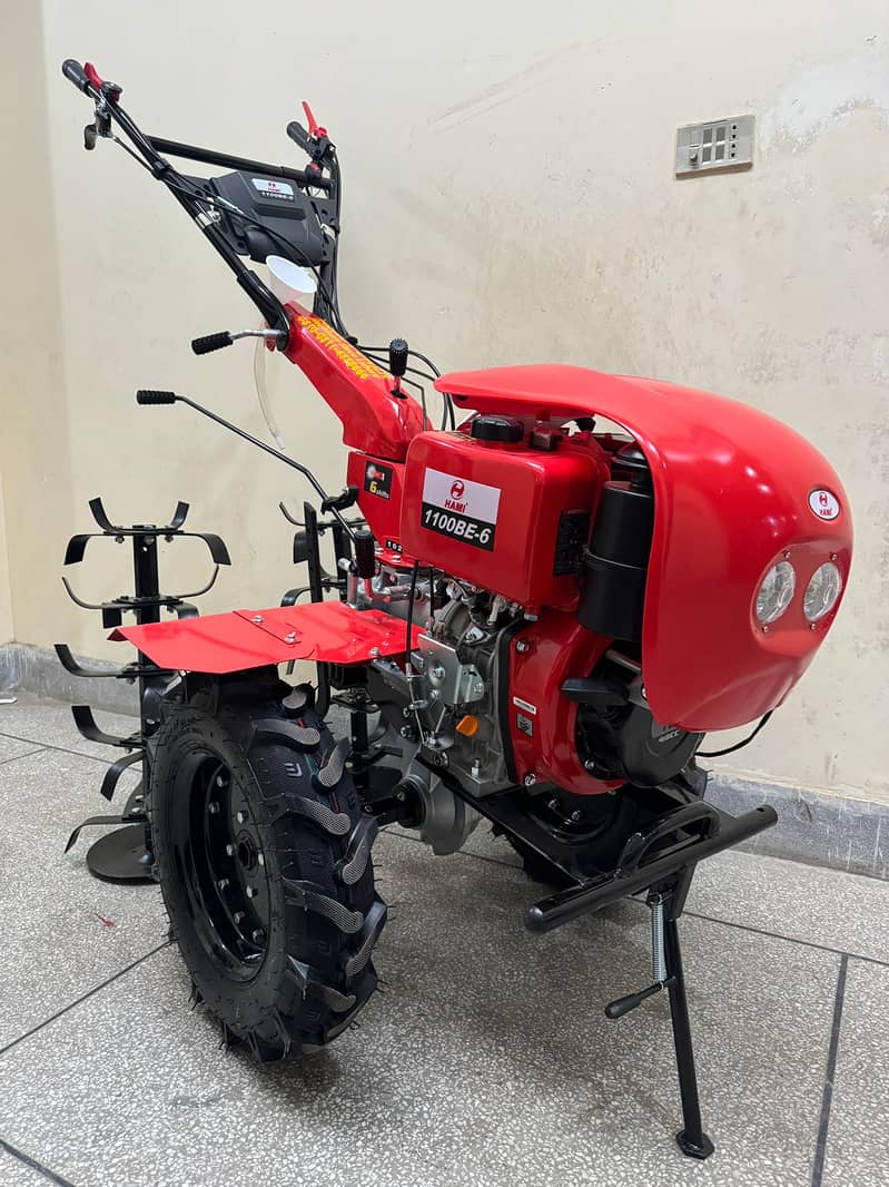 Mini Tractor or Power Tiller Machine || Goodi kerny wali Machine 4