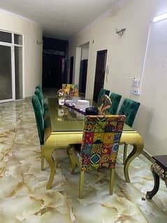 designer shesham 8 seater dining table for sale urgently